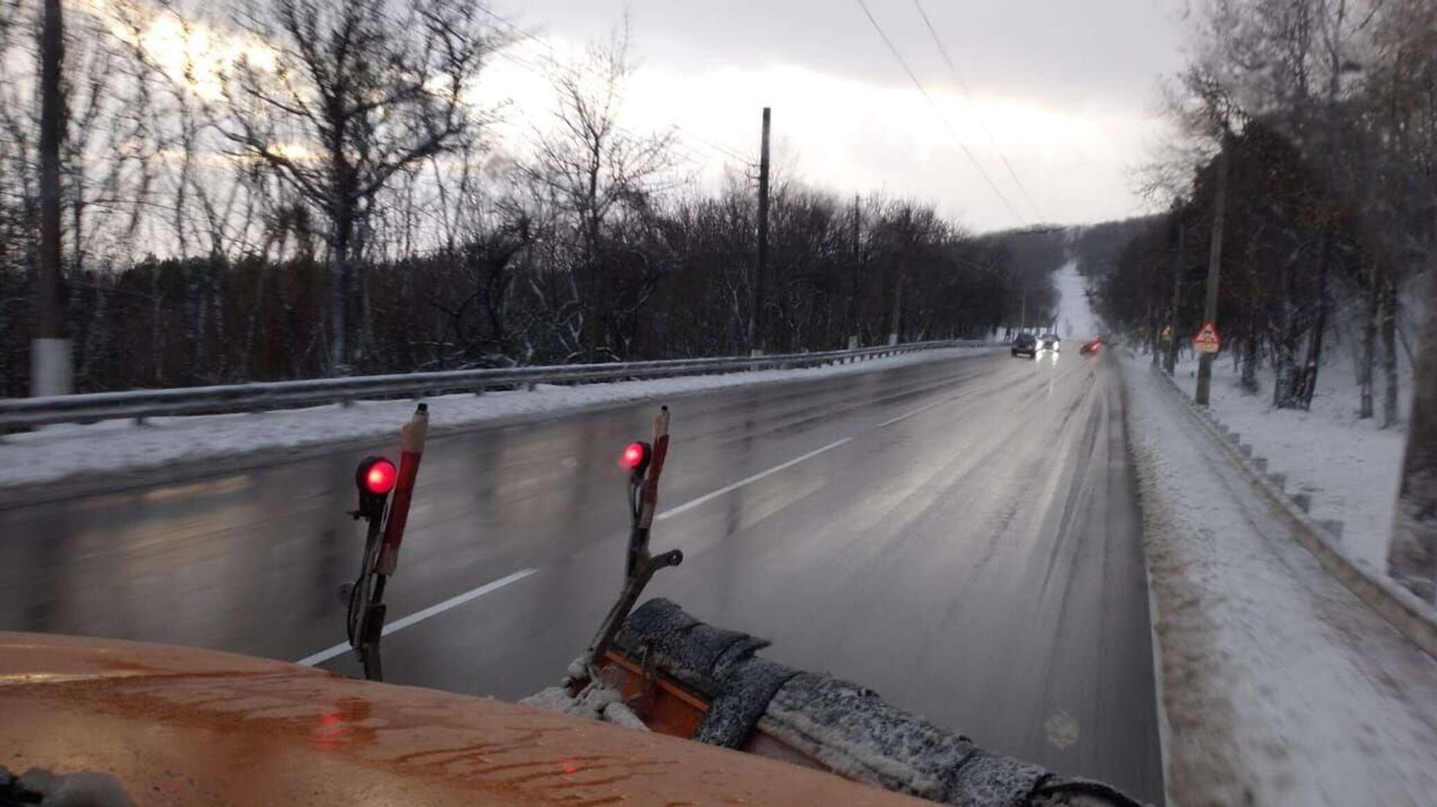 Ангарский перевал зимой