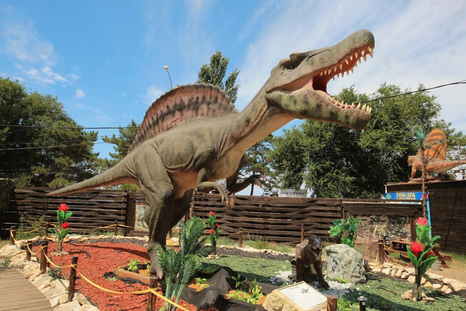 Динопарк в Евпатории — динозавры в натуральную величину