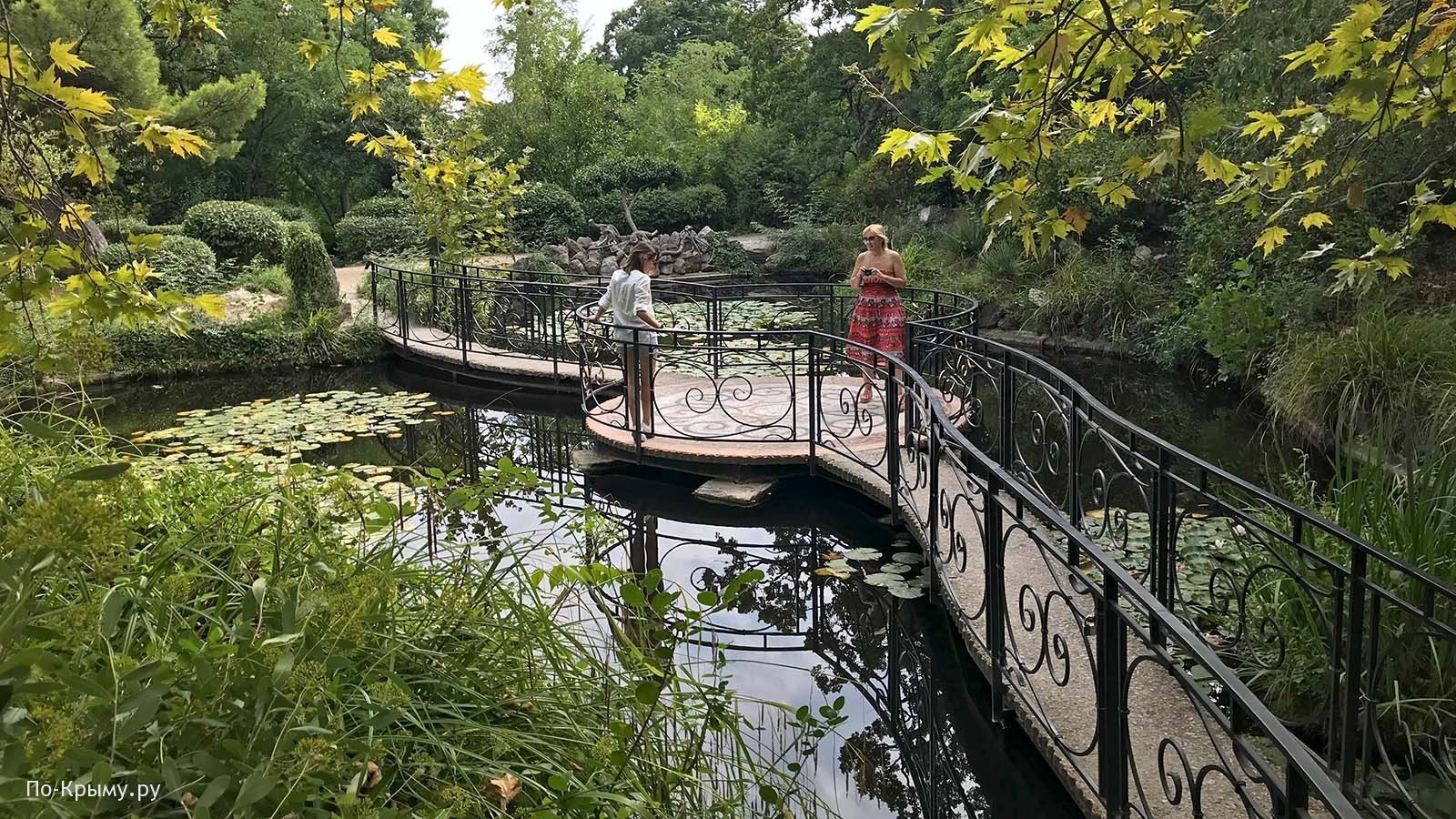 Пруд в Форосском парке