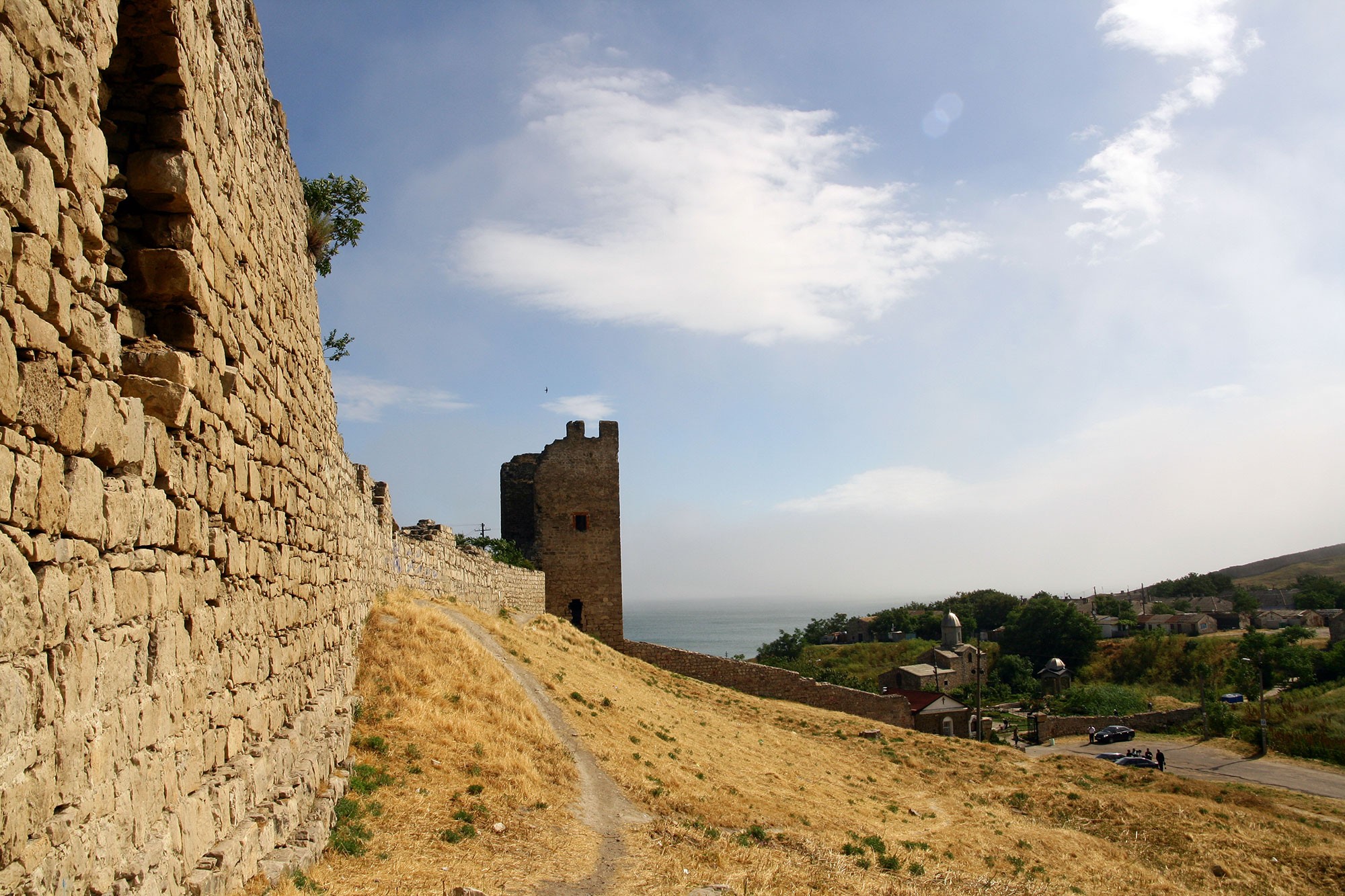 Генуэзская крепость Кафа в Феодосии