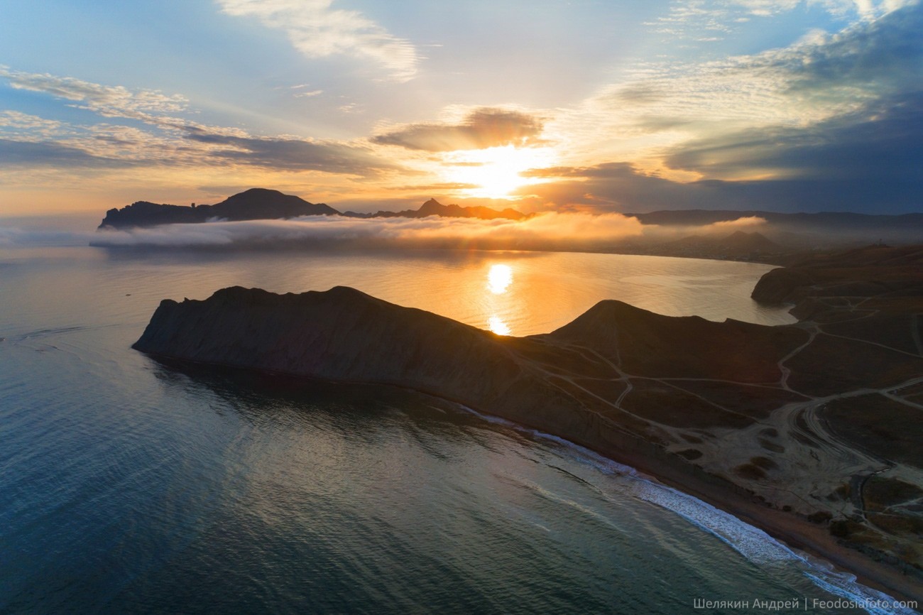 Мыс Хамелеон на закате