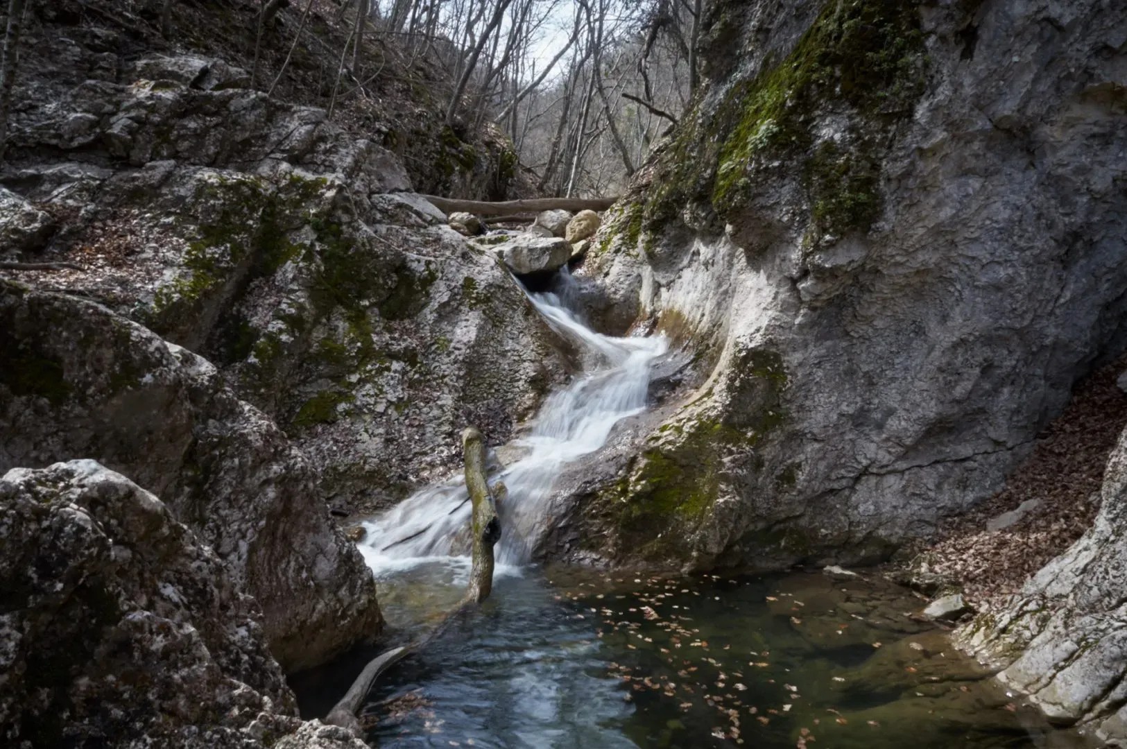 Узкий каньон Кок-Асан