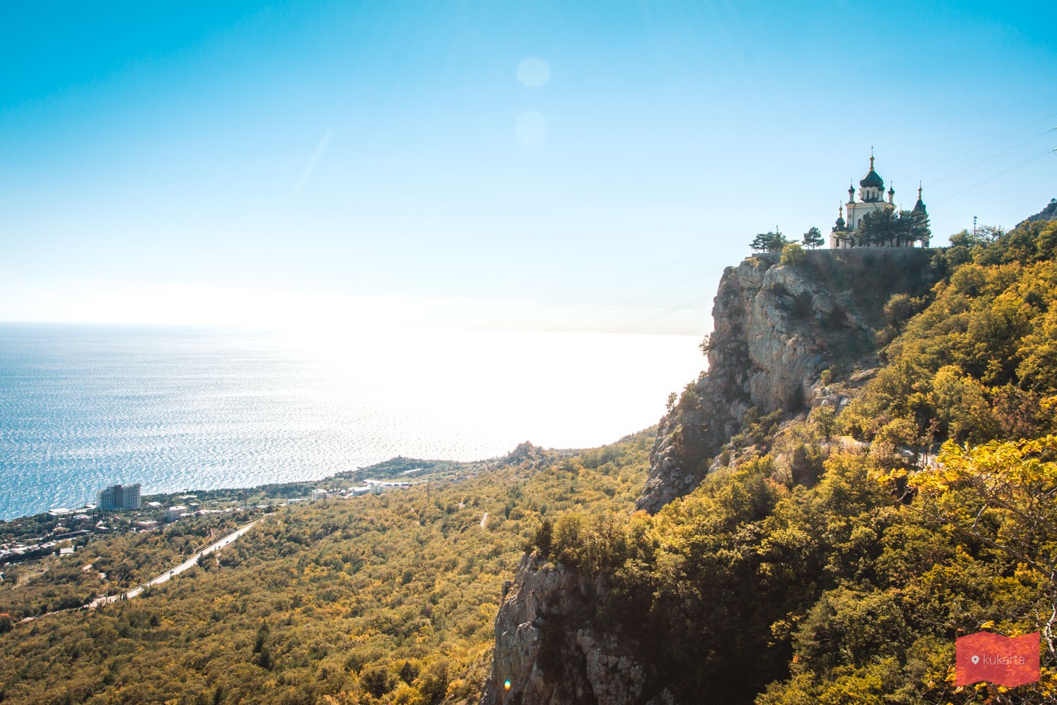 Гора Крестовая и Форосская церковь