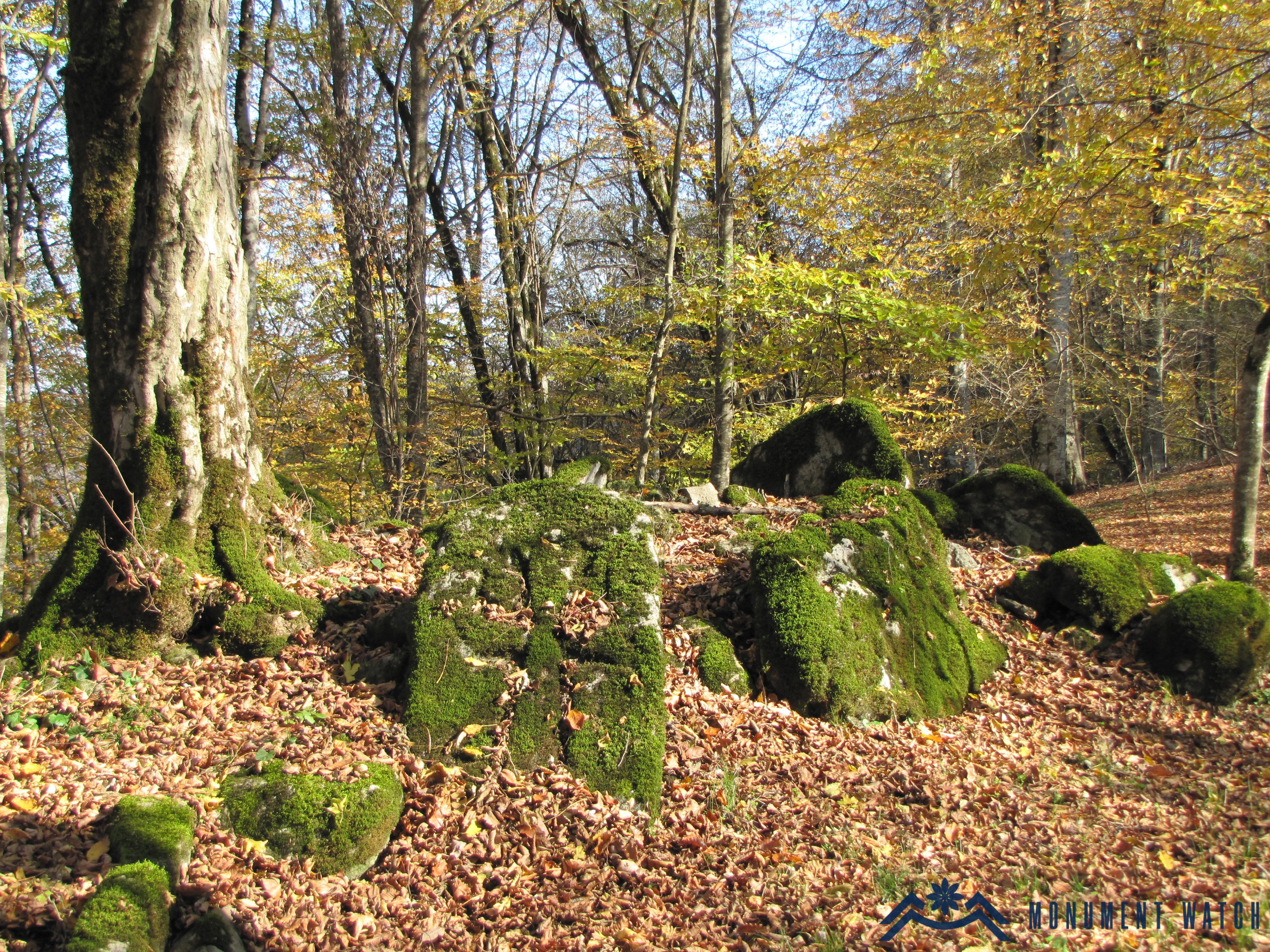 Остатки крепостных стен