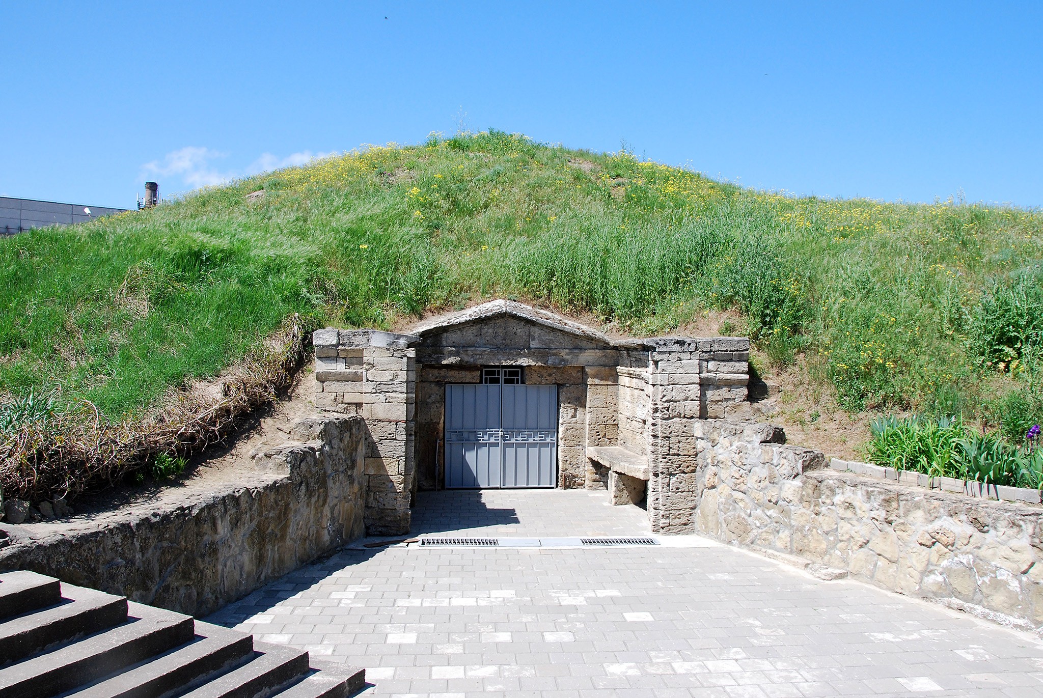 Мелек-Чесменский курган в Керчи