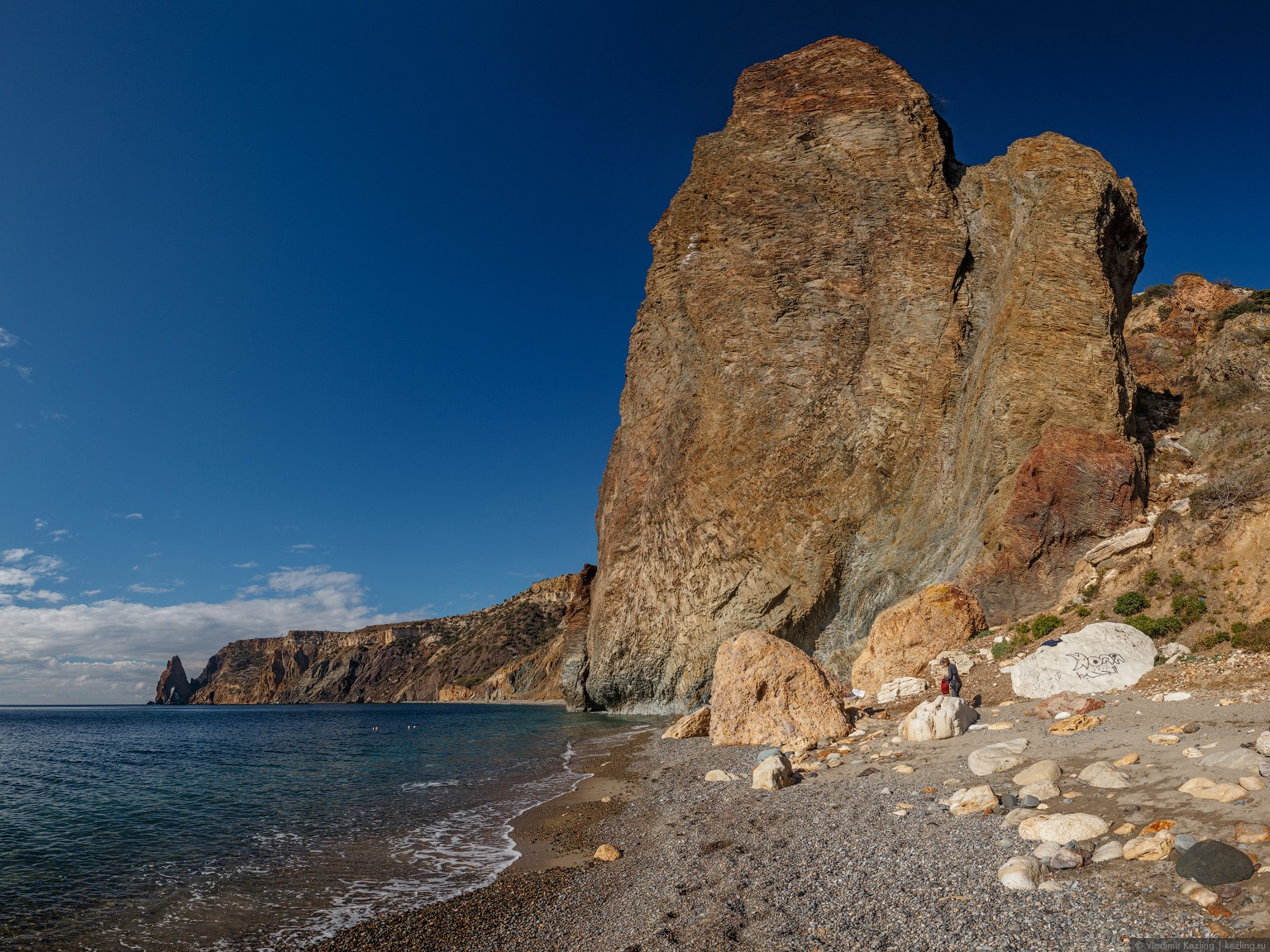 Мыс Фиолент — отвесные скалы и Яшмовый пляж