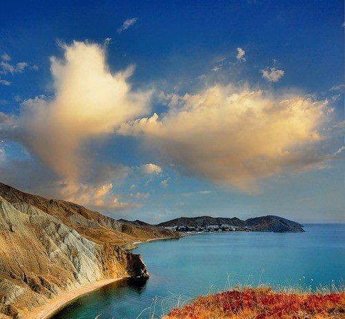 Вид на мыс Кник