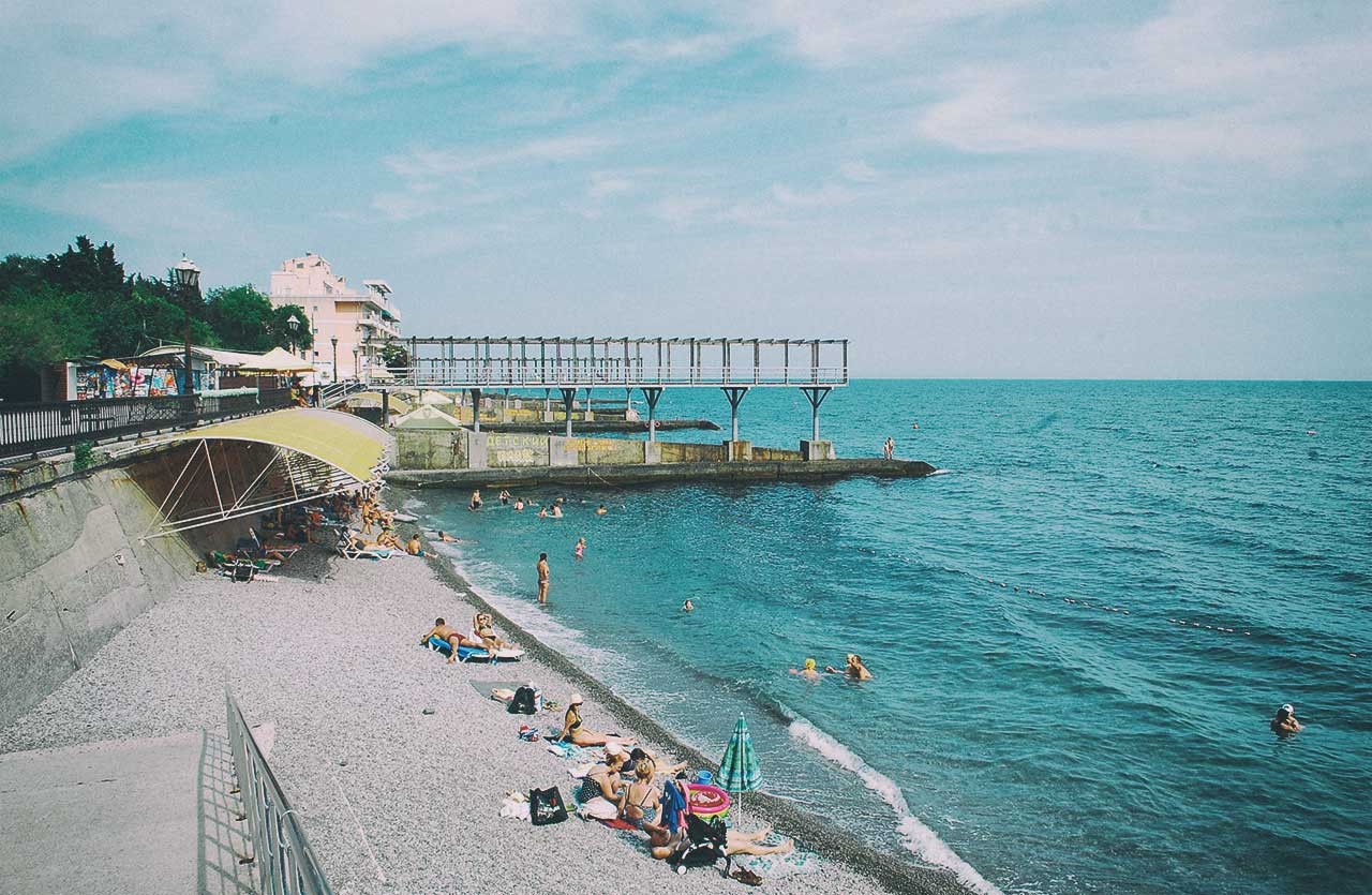 Отрадное — поселок у моря