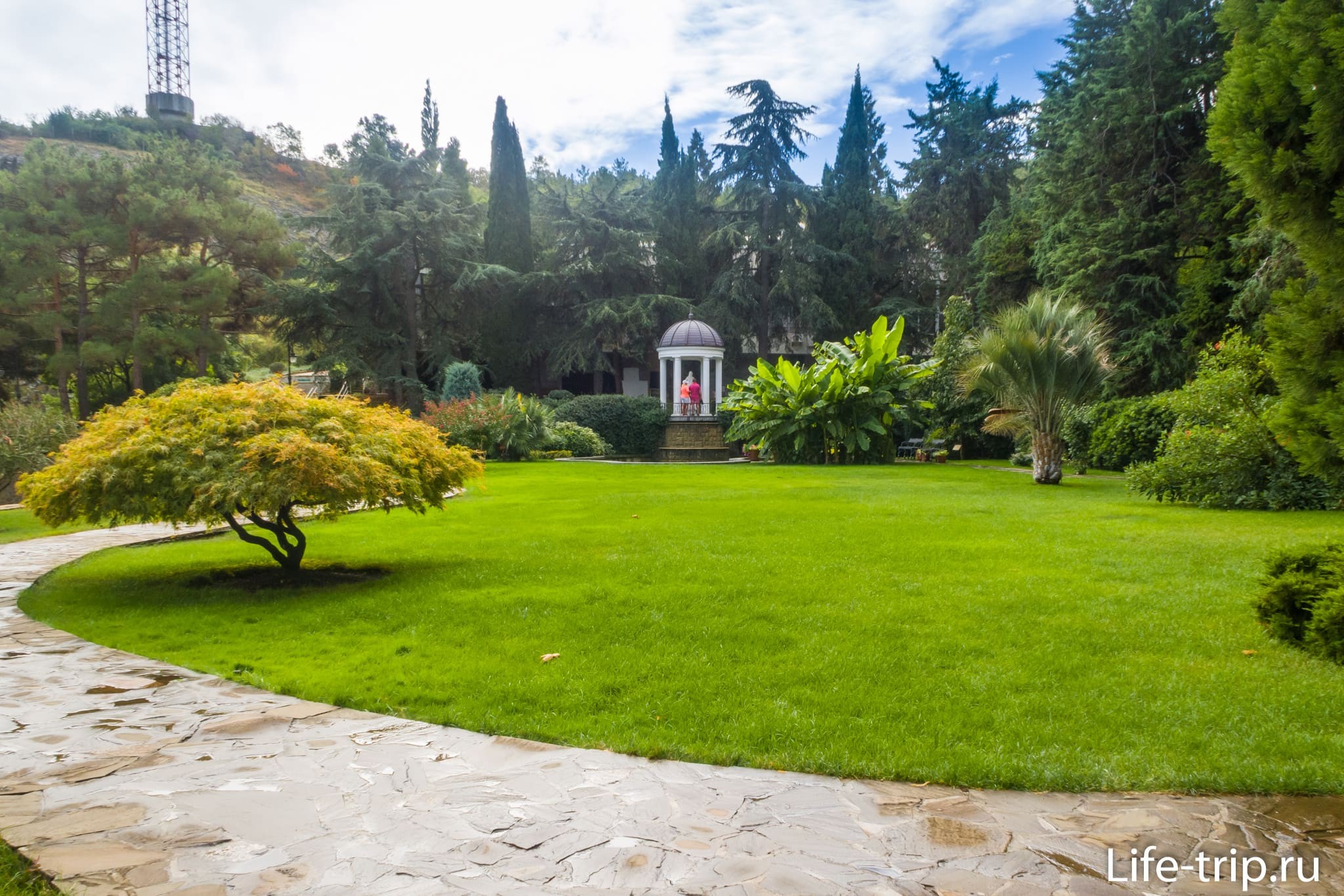 Парк Айвазовского в Партените