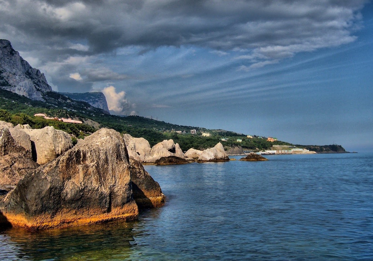 Мыс Сарыч закат