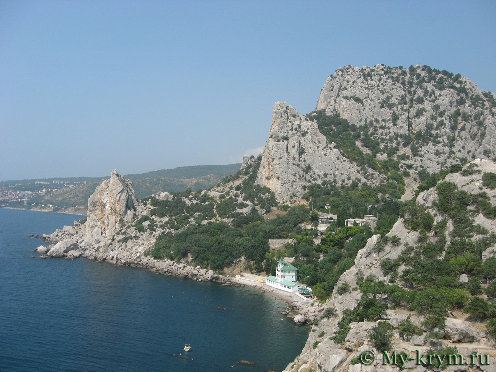 Симеиз с высоты — горы, море, скалы