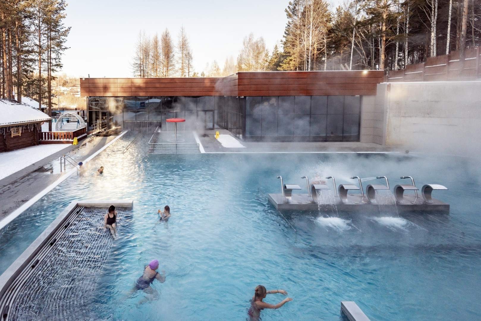 Термальные источники в Саках — бассейны с горячей водой